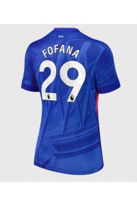 Chelsea Wesley Fofana #29 Voetbaltruitje Thuis tenue Dames 2025-26 Korte Mouw